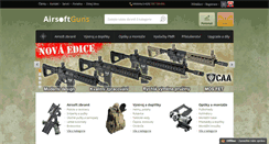 Desktop Screenshot of airsoftguns.cz